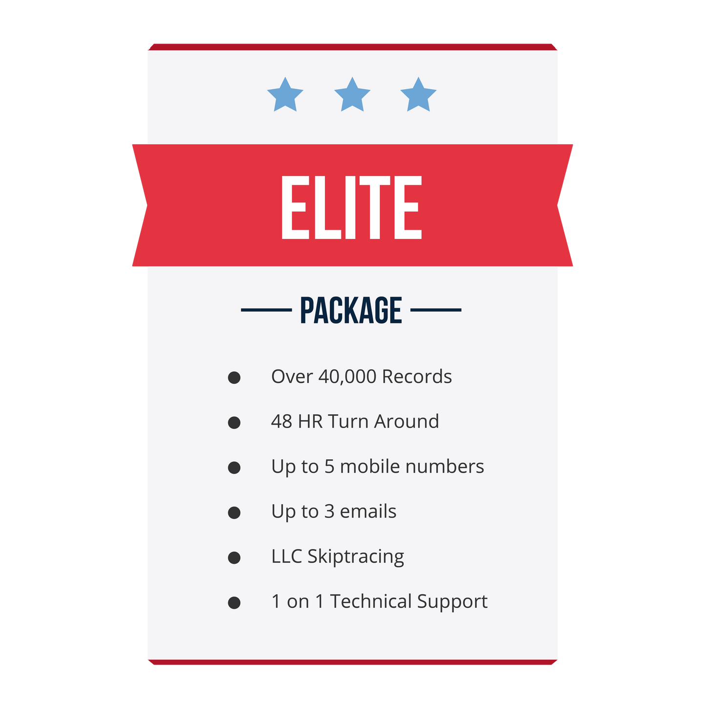 Elite Package - Elite Skiptracing