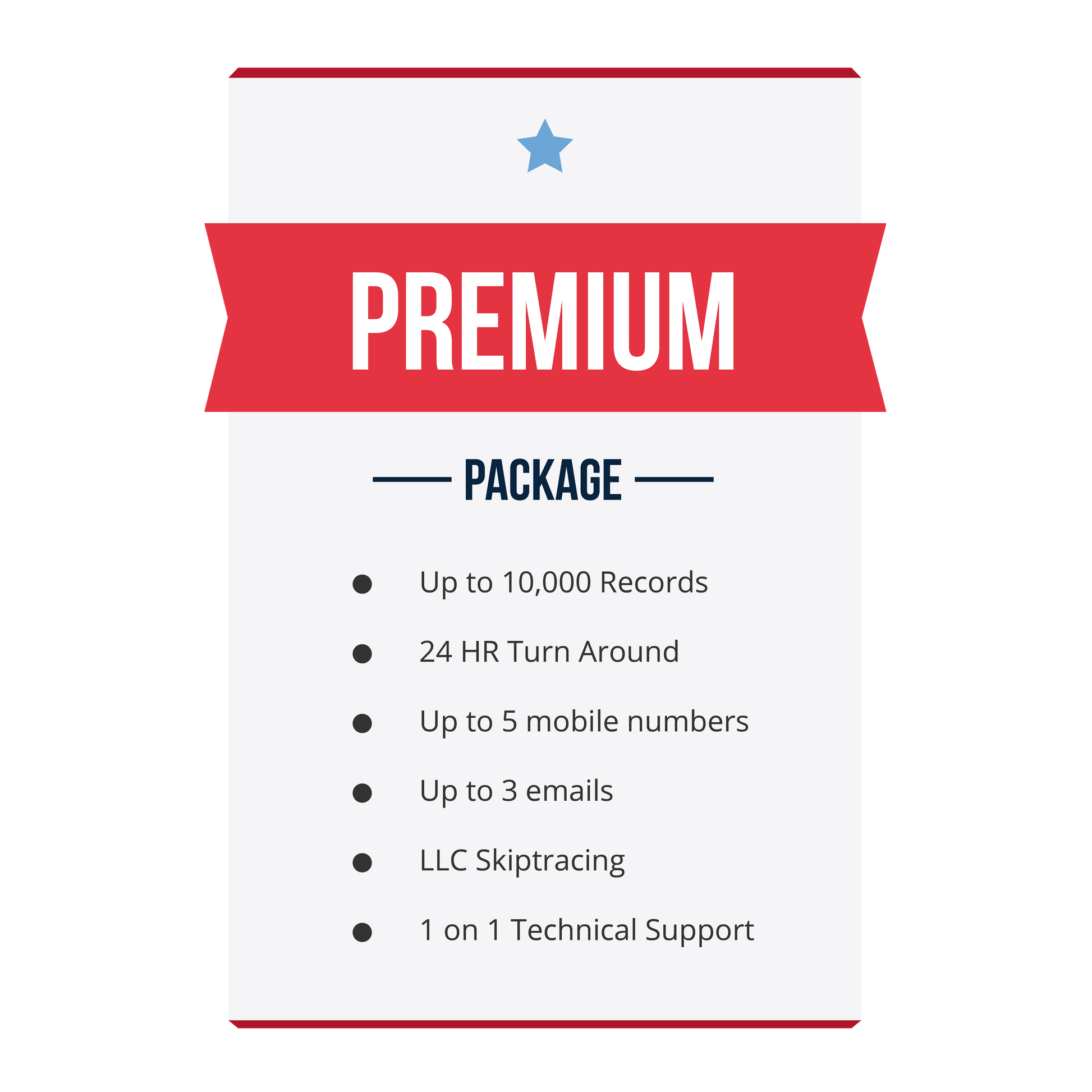 Premium Package - Elite Skiptracing