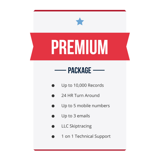 Premium Package - Elite Skiptracing